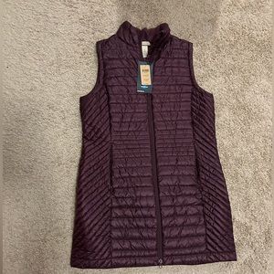 NWT Duluth Trading Co Women's Down Right Tunic Vest Size Large